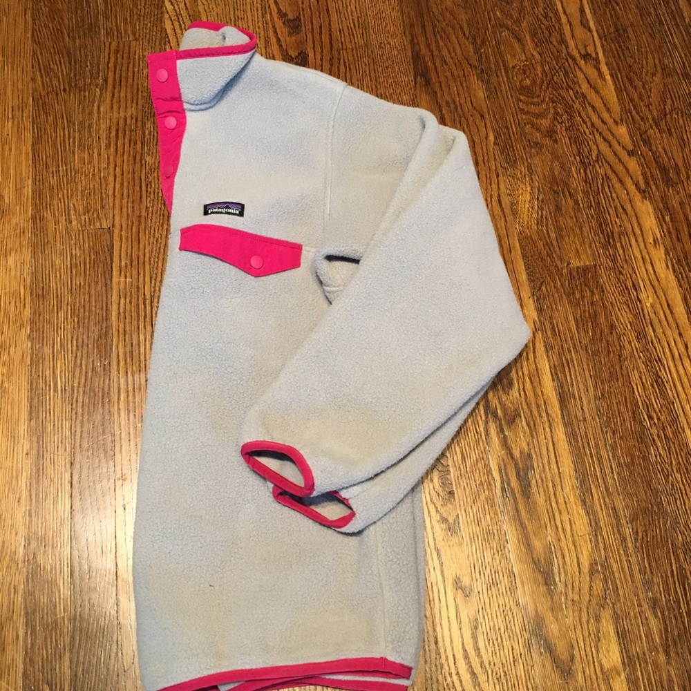 Patagonia Synchilla Snap T Pullover (girls L)